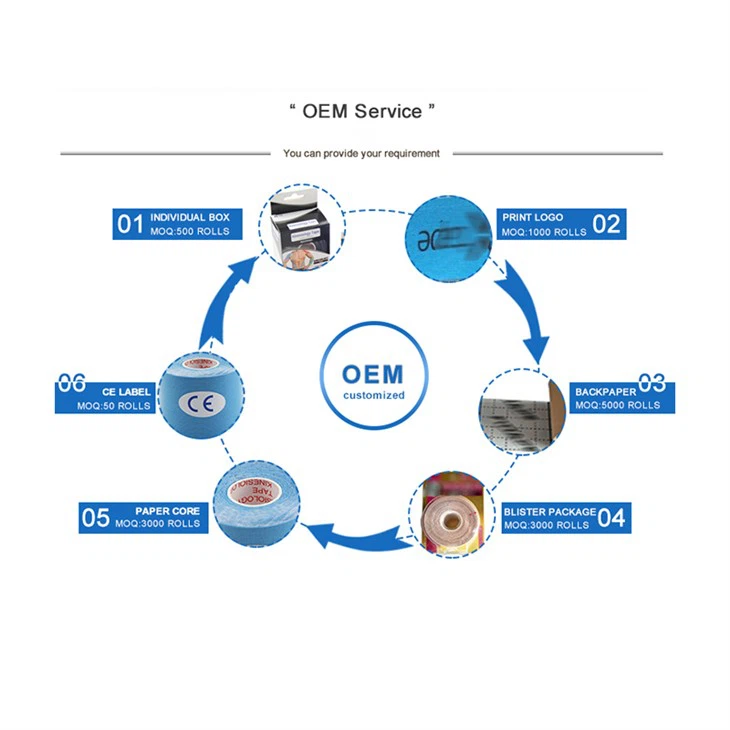 customize waterproof physio tape
